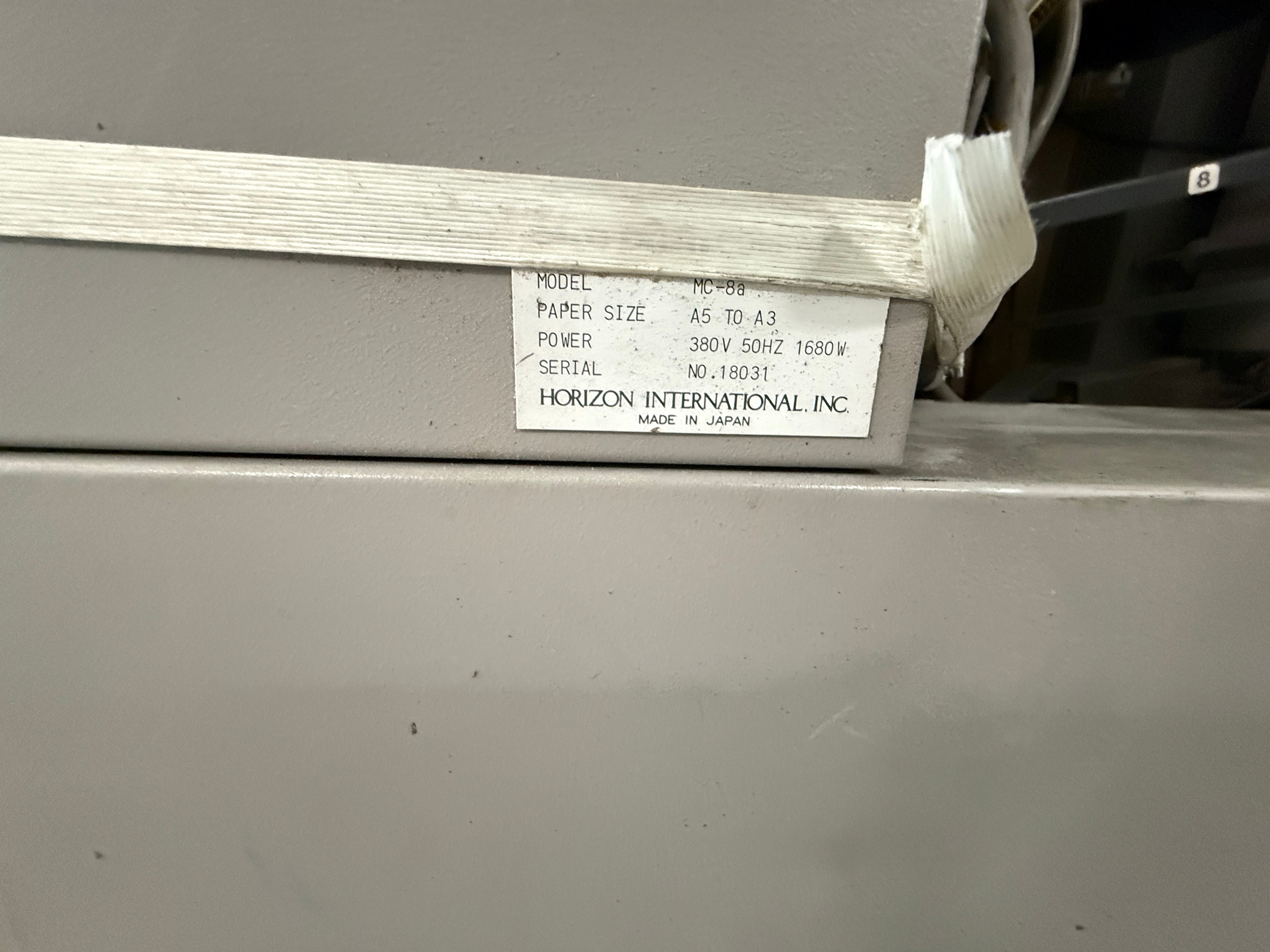 1991 HORIZON MC 80