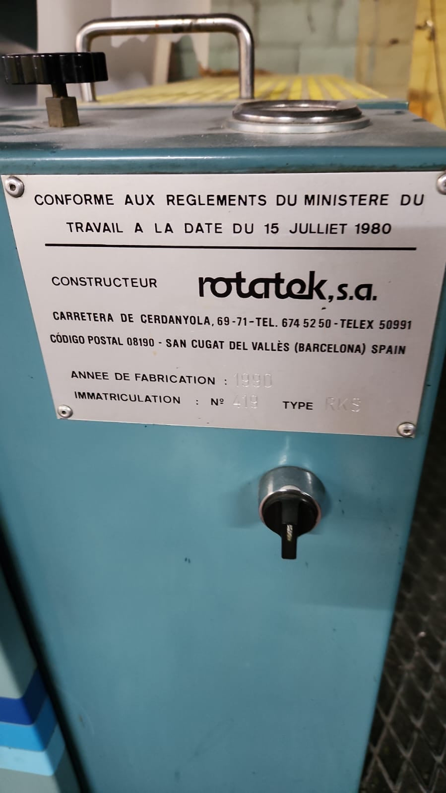 1990 Rotatek RKS