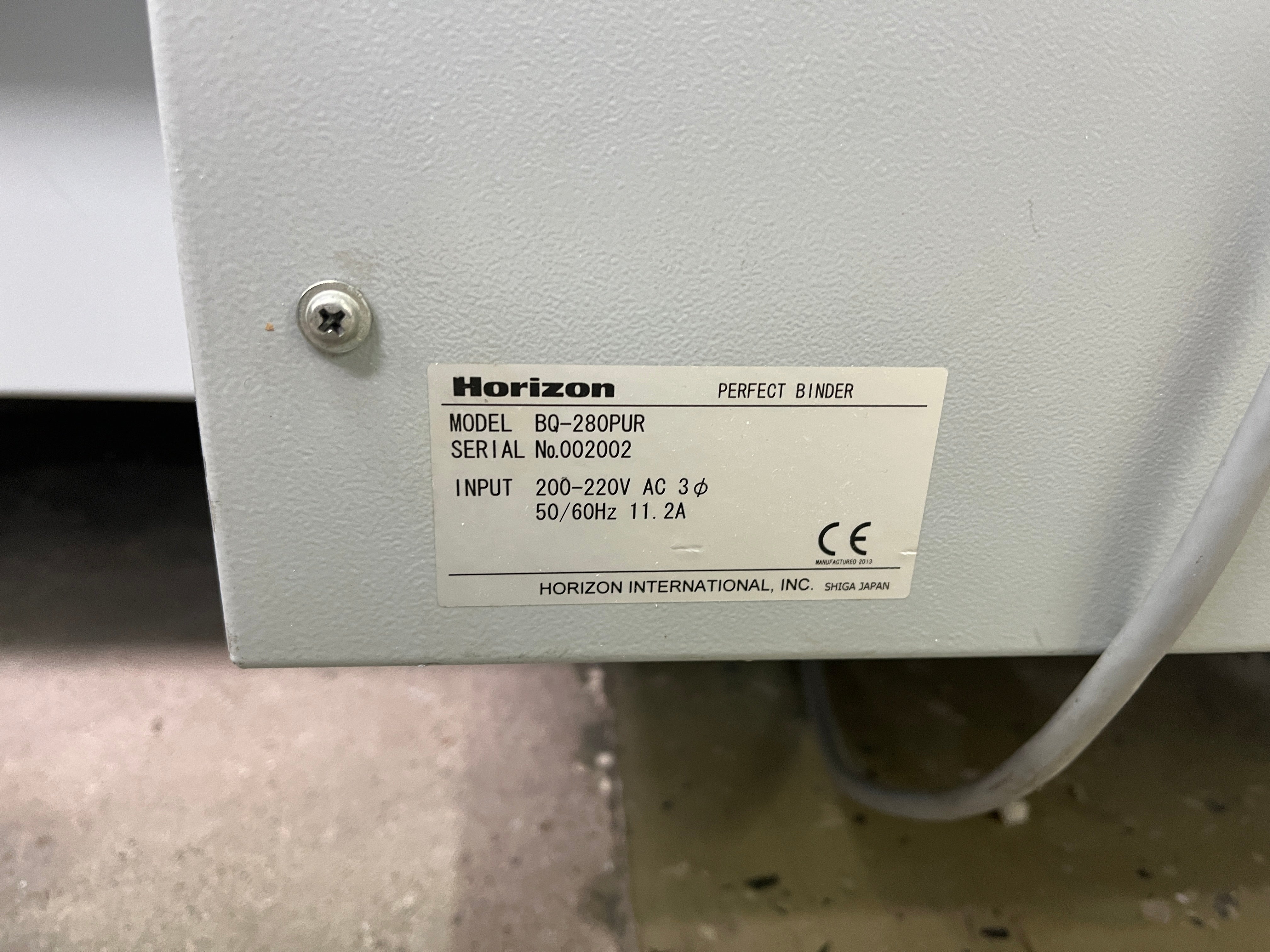 2013 Horizon BQ 280