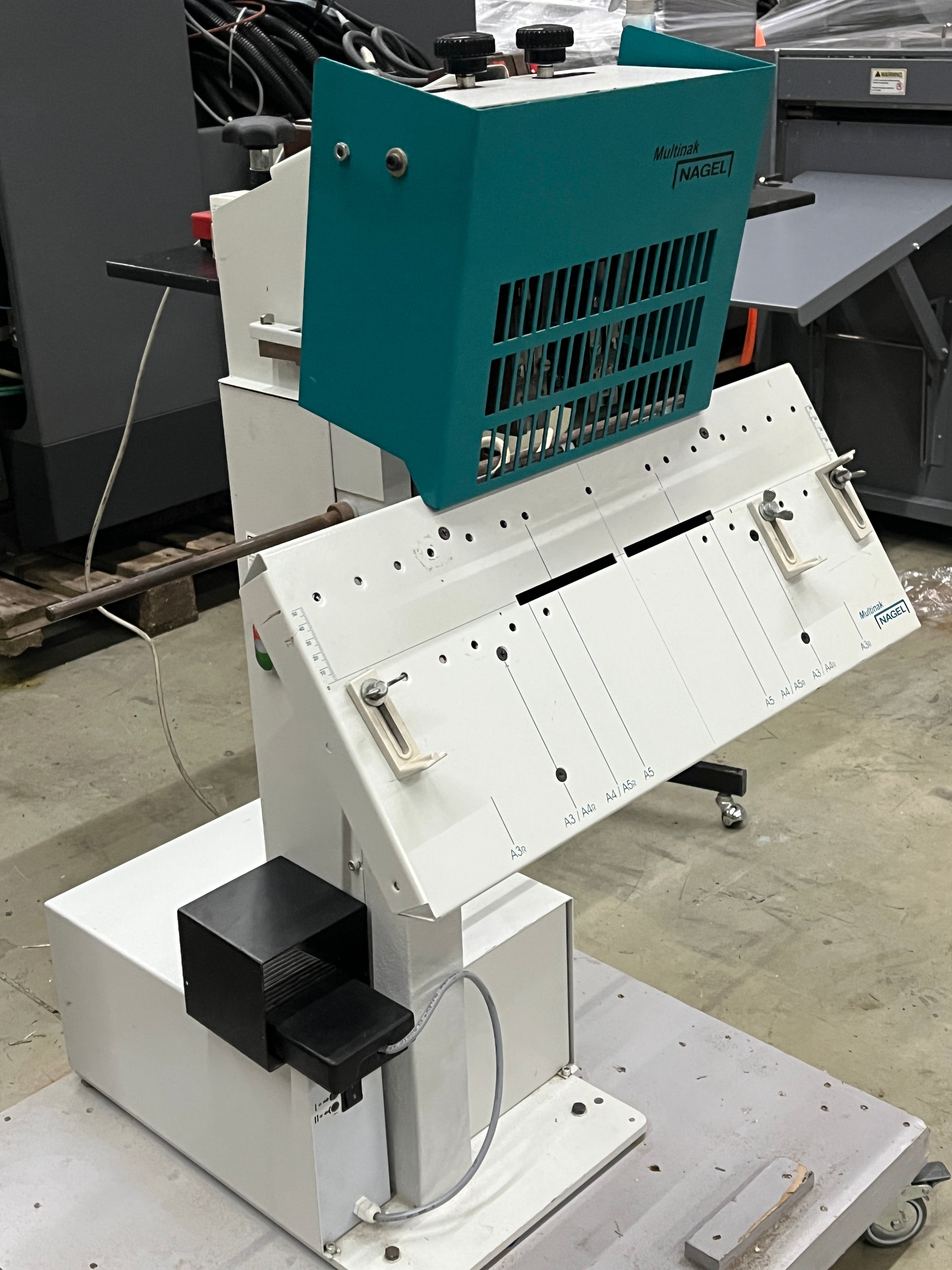 Nagel Multinak S Double head staple stitching machine