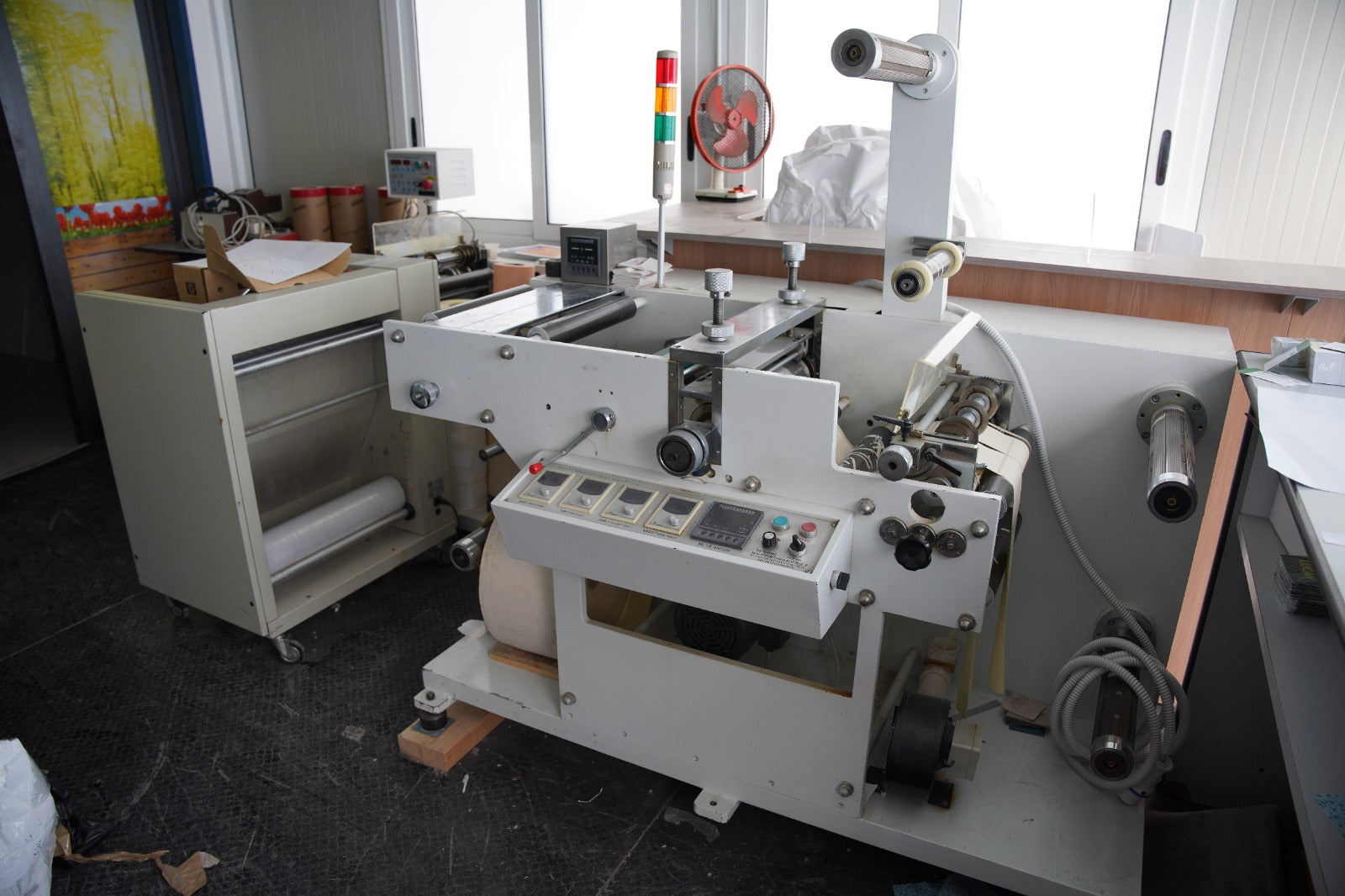 Huson HSY-320 Label Slitter / Die Cutter