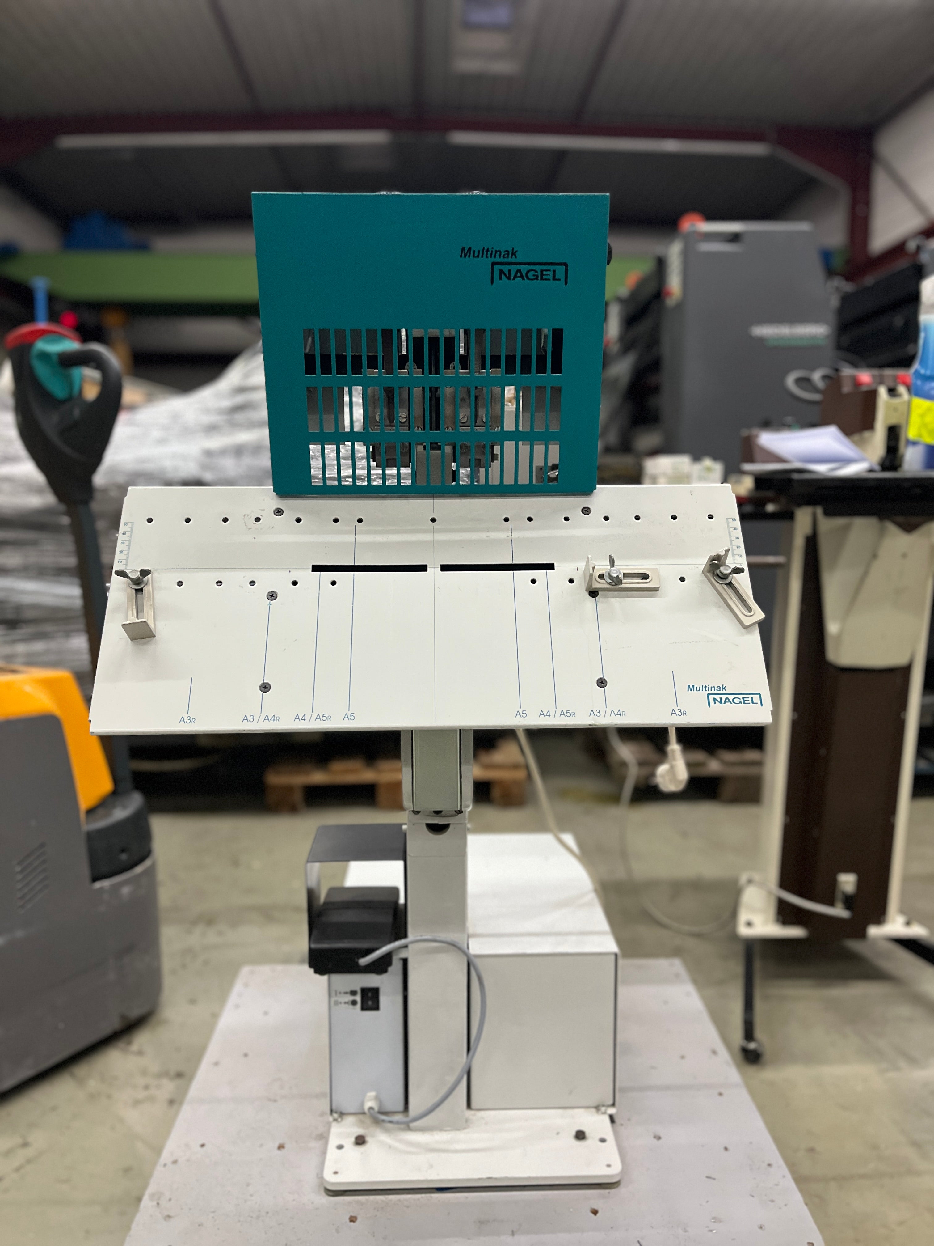 Nagel Multinak S Double head staple stitching machine