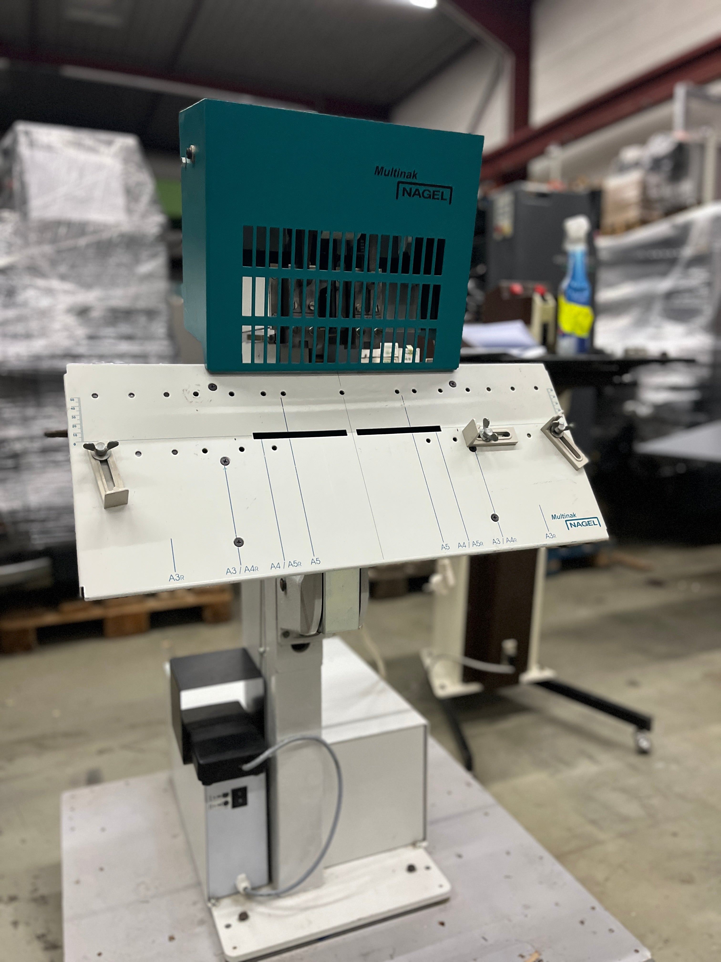 Nagel Multinak S Double head staple stitching machine