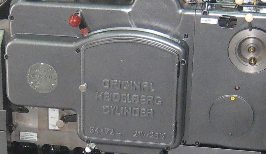 HEIDELBERG S HOLO@CYLINDER - NEW