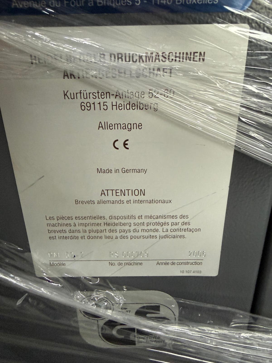 2006 Heidelberg PM 52-2+