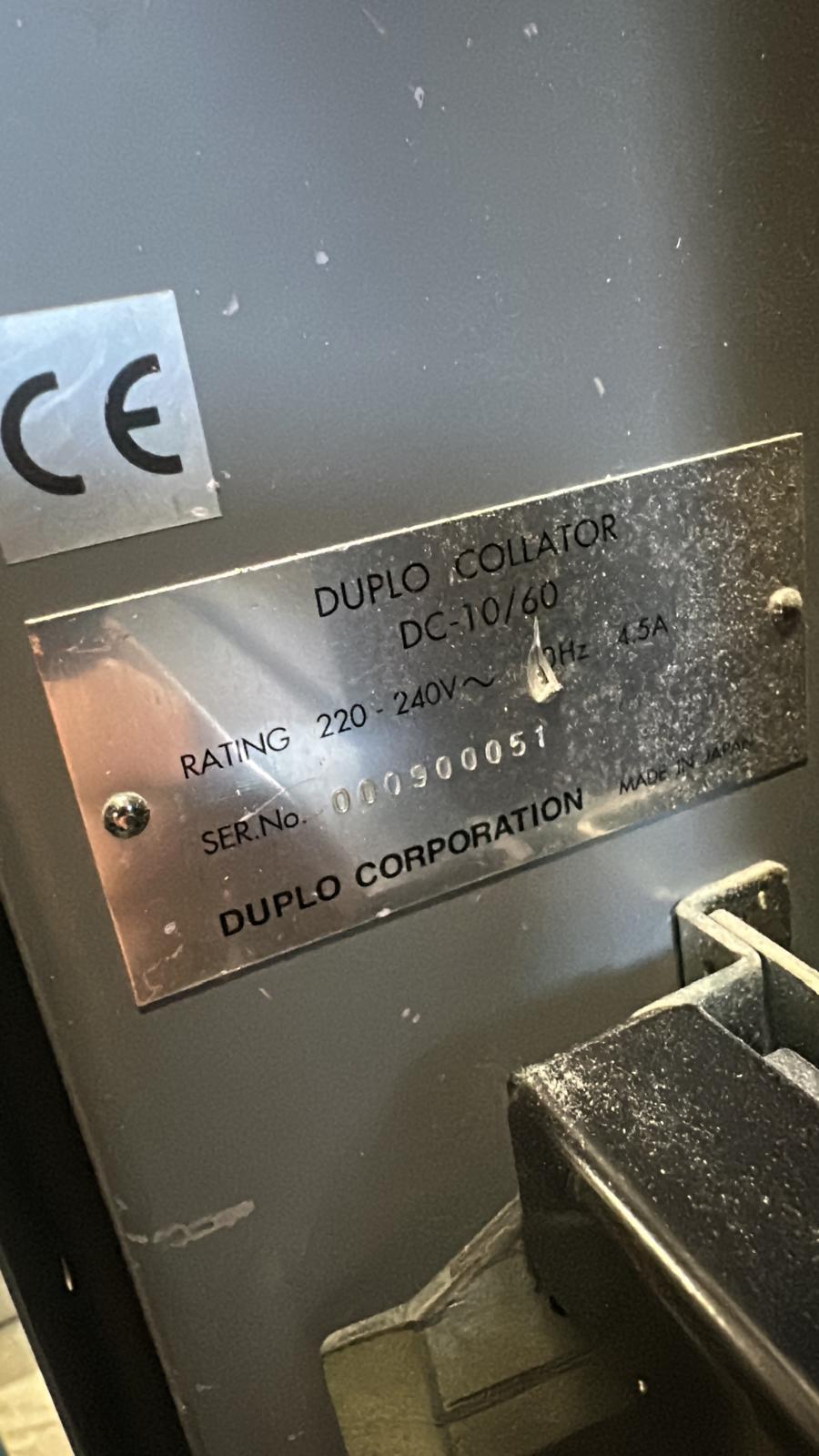 2007 Duplo System 4000