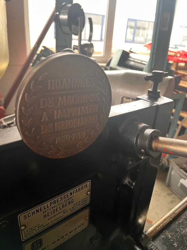 1961 Heidelberg OHT Tiegel