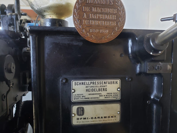 1961 Heidelberg OHT Tiegel