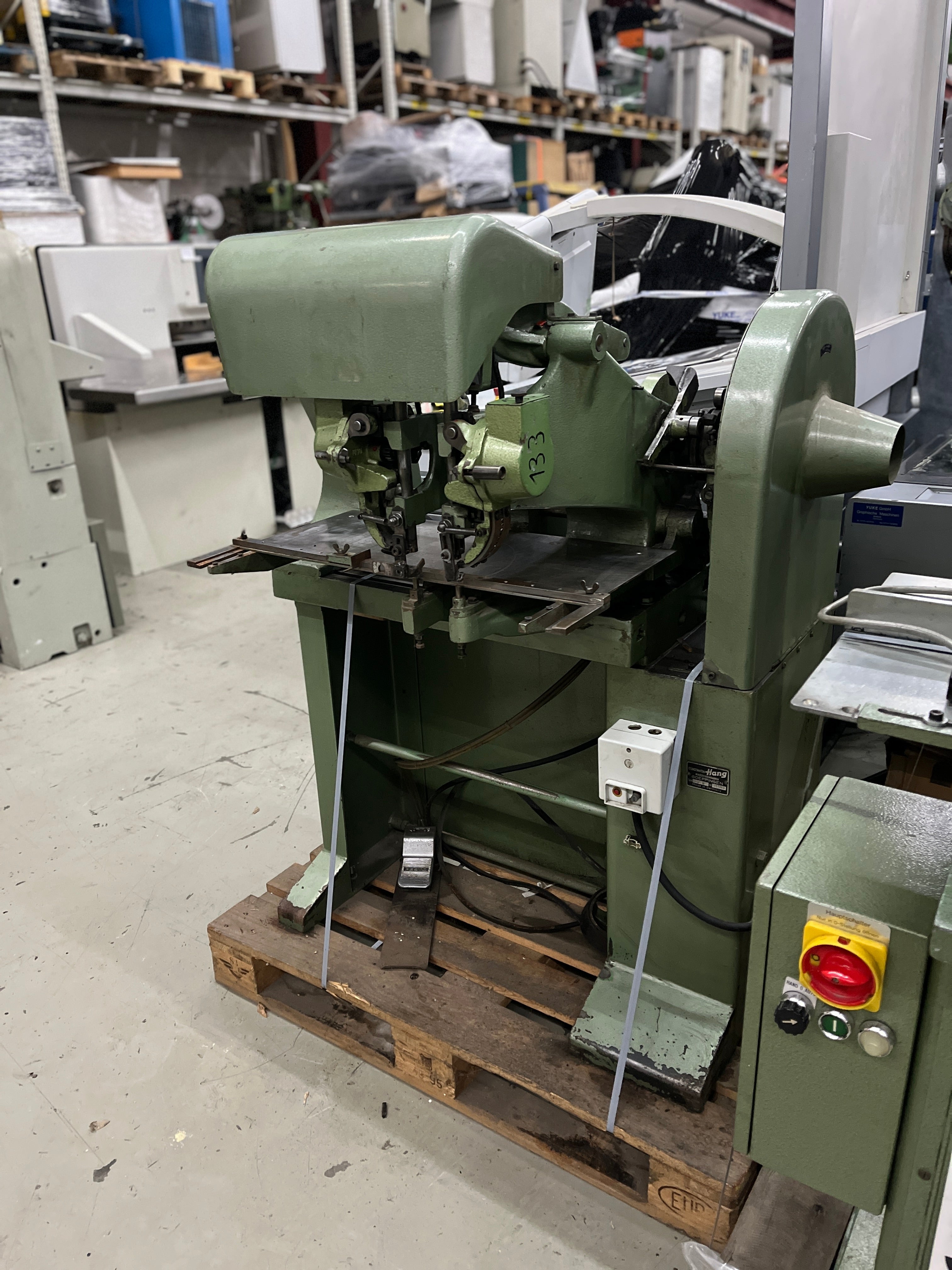 Double head Eyeletting machine HANG 87 D